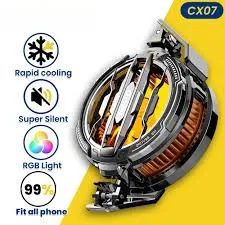 Cooling Fan Memo CX07 Magnetic Cooler | 15W Powerful Cooling | Silent Fan for PUBG & Heavy Gaming
